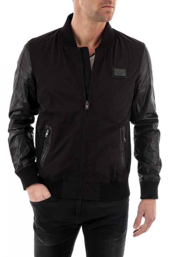 Blouson Homme Kaporal TONY BLACK - Cuir-city.com