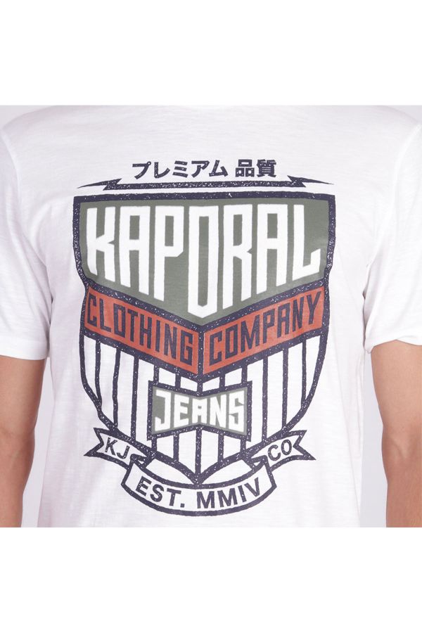 Tee Shirt Homme Kaporal ORZO WHITE