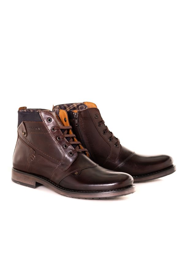 Boots / Bottes Homme Redskins NOYER BRANDY MARINE