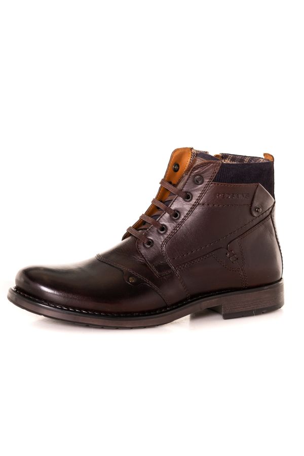 Boots / Bottes Homme Redskins NOYER BRANDY MARINE