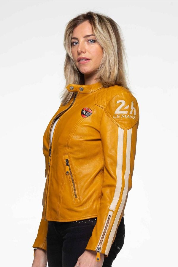 Chaqueta Mujeres 24h Le Mans TRASSY SHEEP CROWN YELLOW