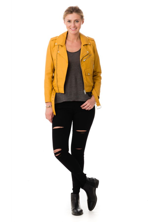 Damen Jacke Cityzen LEEDS YELLOW ZZ