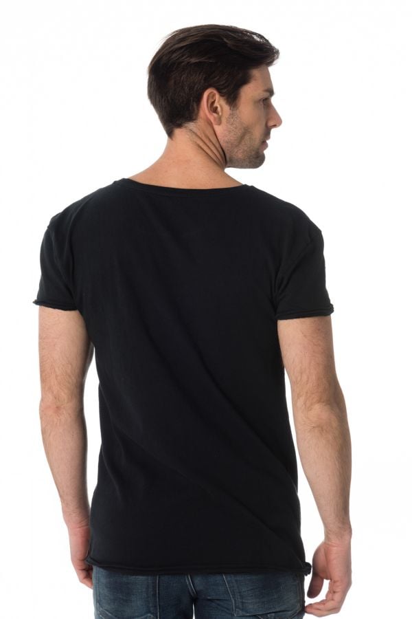 Herren T-shirt Gipsy 181B2T009 ACDC BLACK