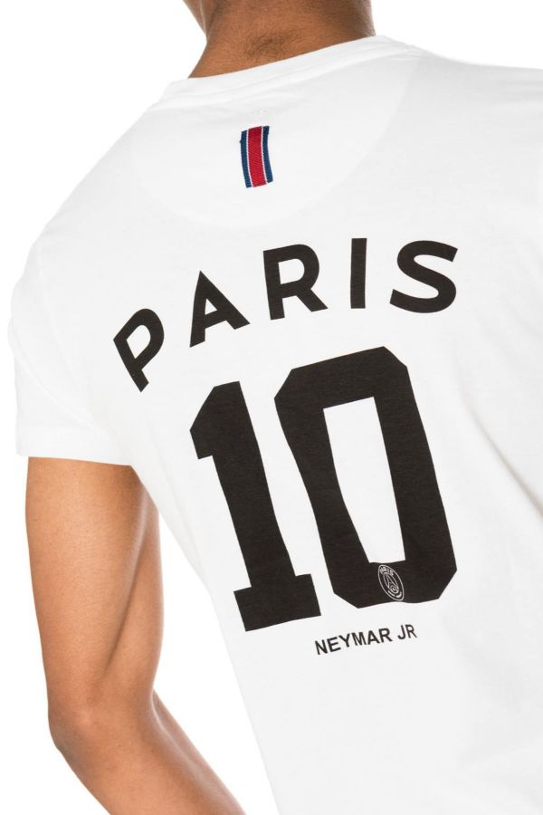 Camiseta Niño Paris Saint Germain T-SHIRT D NAHIL JUNIOR BLANC NEYMAR