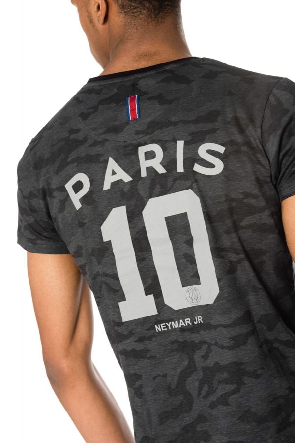 Herren T-shirt Paris Saint Germain T-SHIRT D NAHIL NOIR NEYMAR