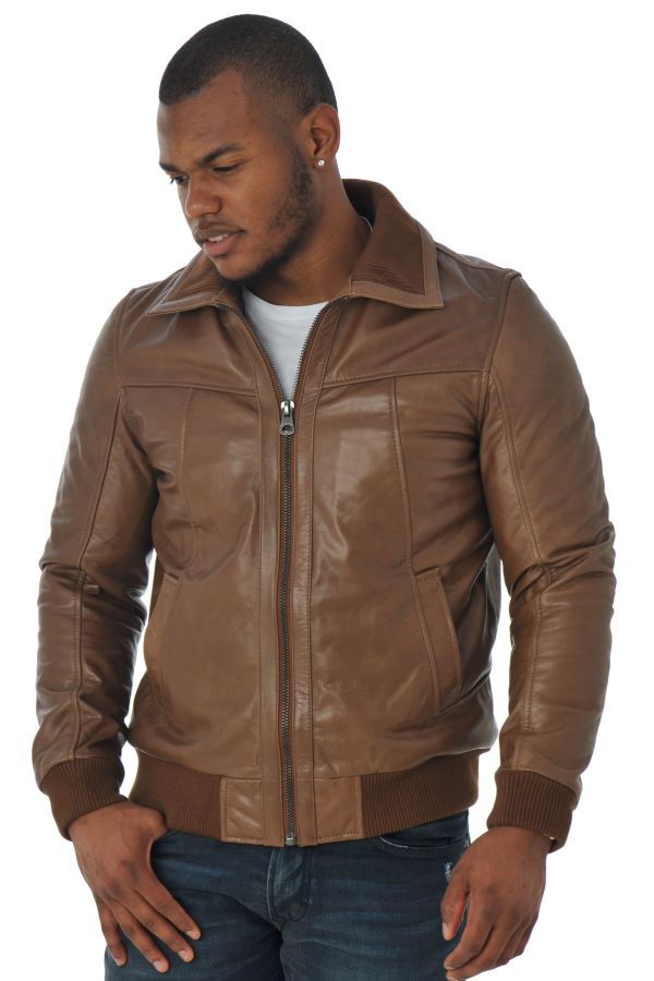 Blouson Homme Redskins FOXTER CRUISER COGNAC