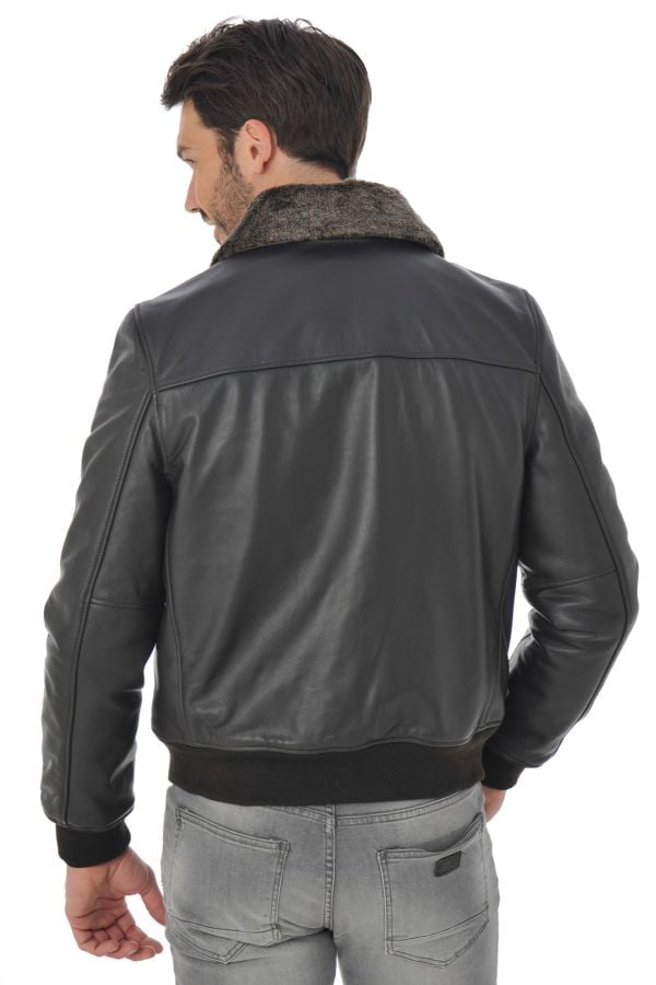 Blouson Homme Schott LC930D BROWN