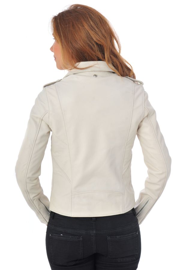 Damen Jacke Schott LCW1601D WHITE