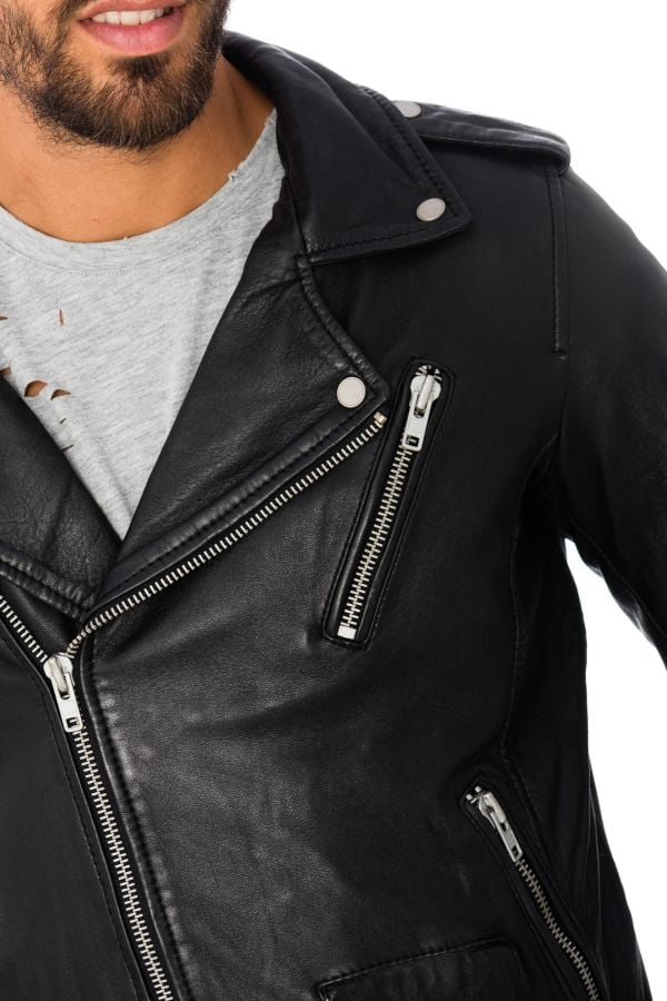 Blouson Homme Serge Pariente ROCKER BLACK