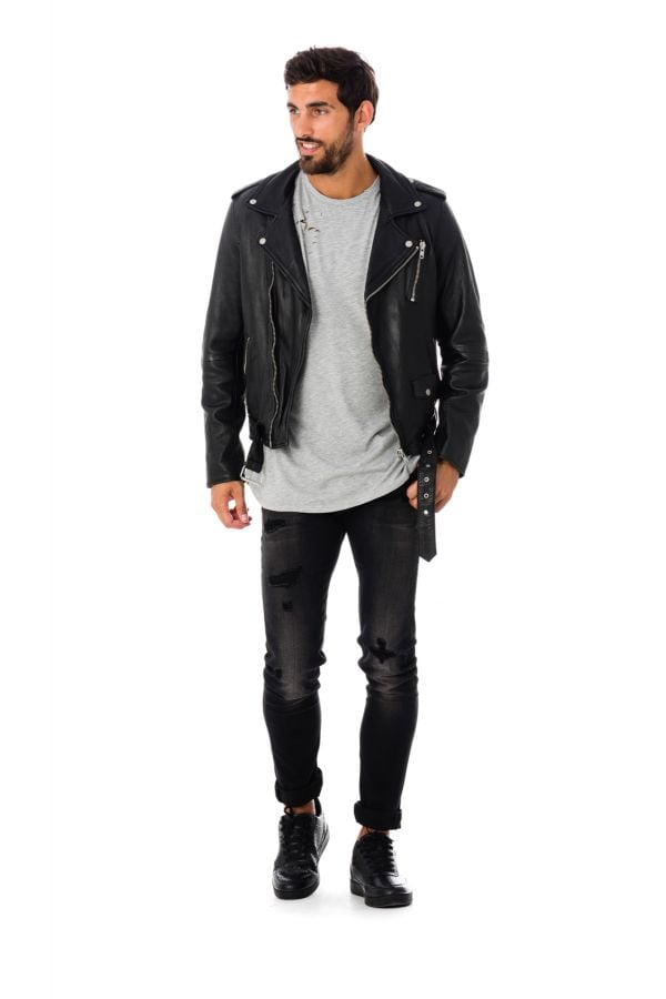 Blouson Homme Serge Pariente ROCKER BLACK