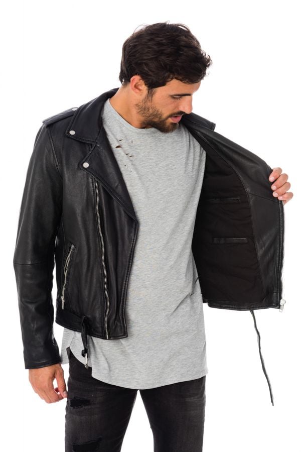 Blouson Homme Serge Pariente ROCKER BLACK