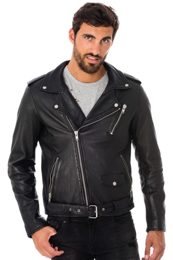 Blouson Homme Serge Pariente ROCKER BLACK