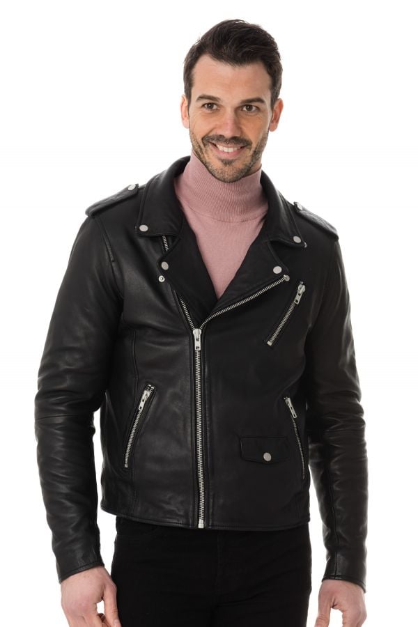 Blouson Homme Serge Pariente ROCKY AG BLACK