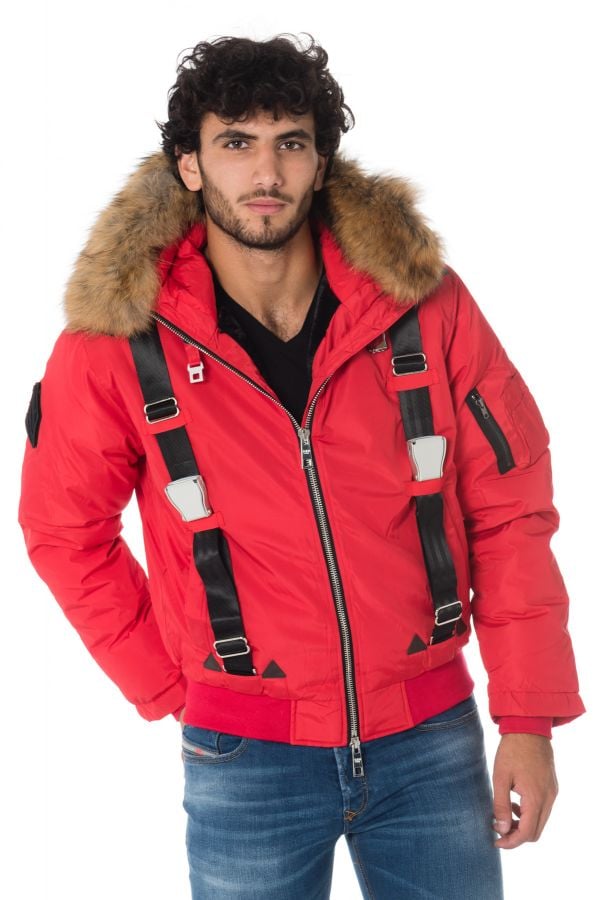 Blouson Homme The New Designers PILOT RED