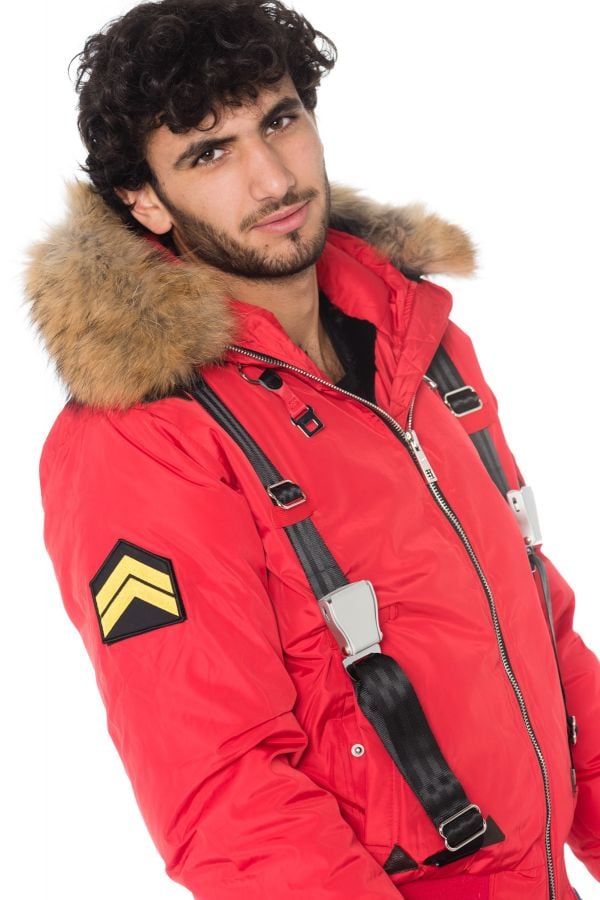 Blouson Homme The New Designers PILOT RED