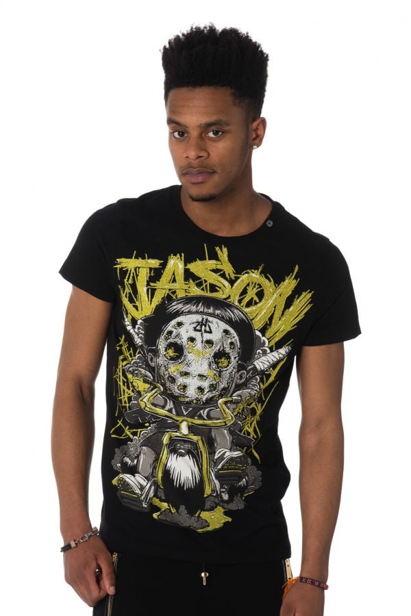 T-shirt Uomo Horspist JASON TS BLACK