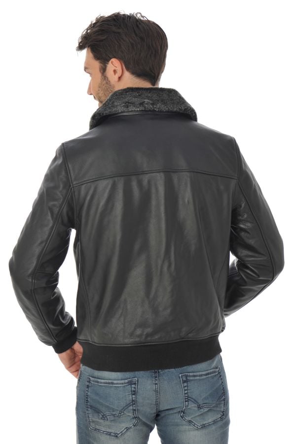 Blouson Homme Schott LC930D BLACK