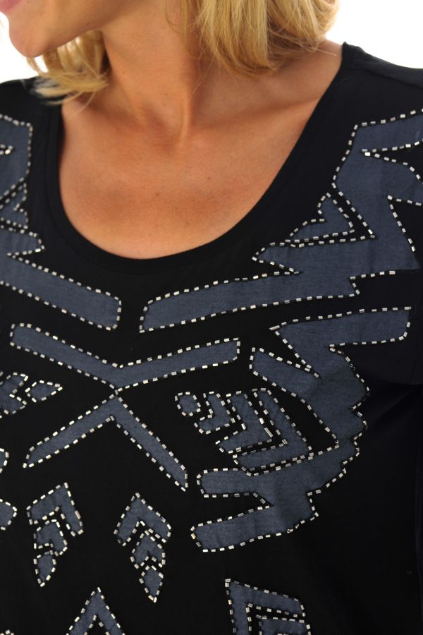 T-shirt Donna Kaporal TAJA BLACK H16