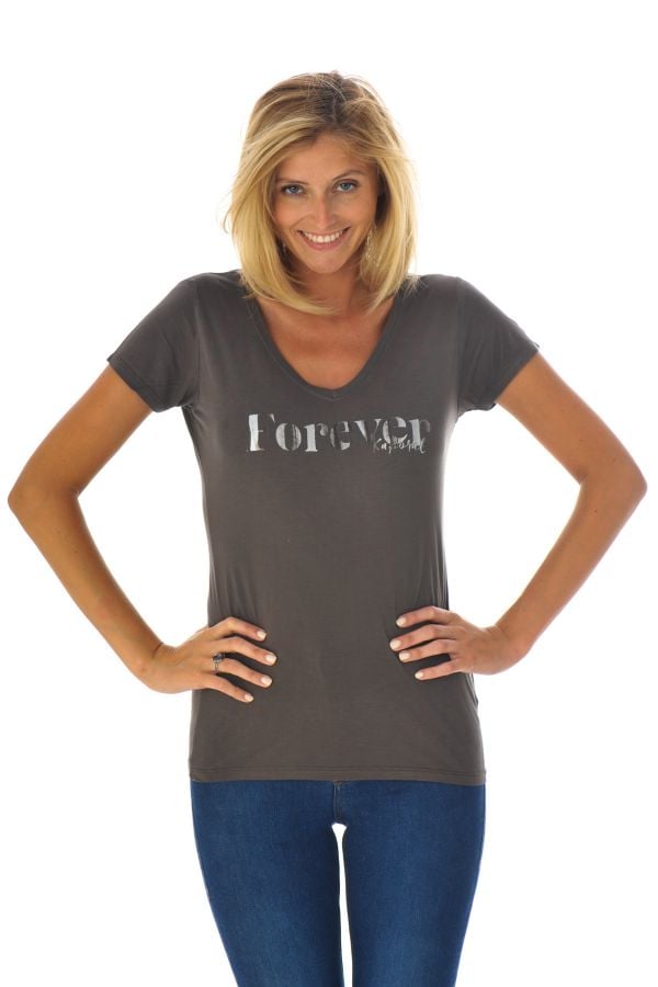 Damen T-shirt Kaporal COX ASPHALT H16