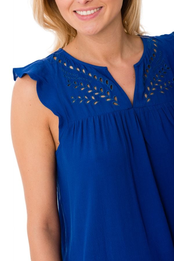 Damen T-shirt Kaporal FIRM STRONG BLUE