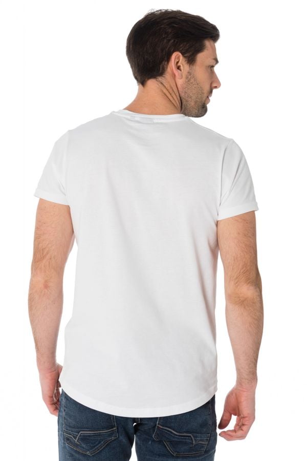 Tee Shirt Homme Redskins ZICA HANDY WHITE