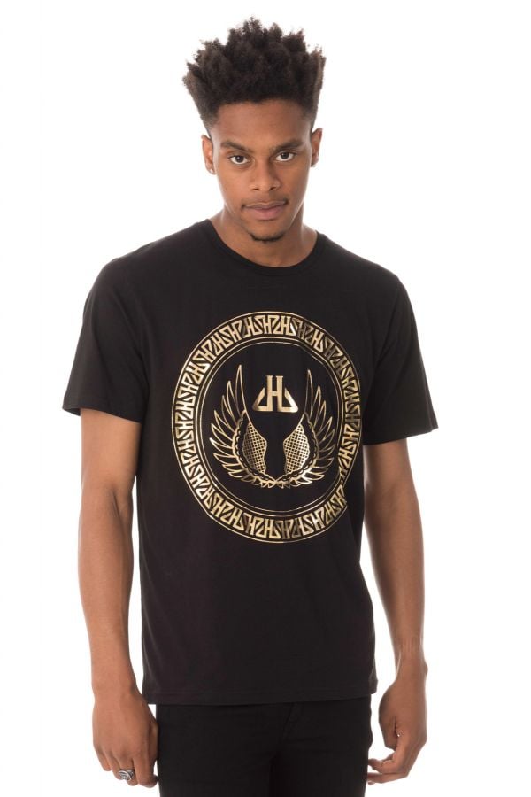 T-shirt Uomo Horspist PAUL BOOSTER BLACK/GOLD