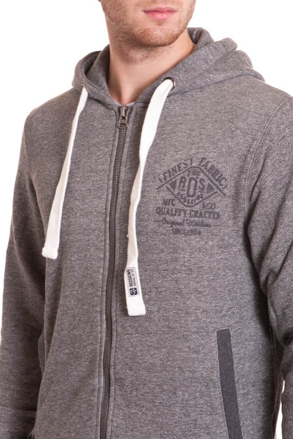 Pull/sweatshirt Homme Redskins WICK COTHILL GRIS CHINE — vue 3
