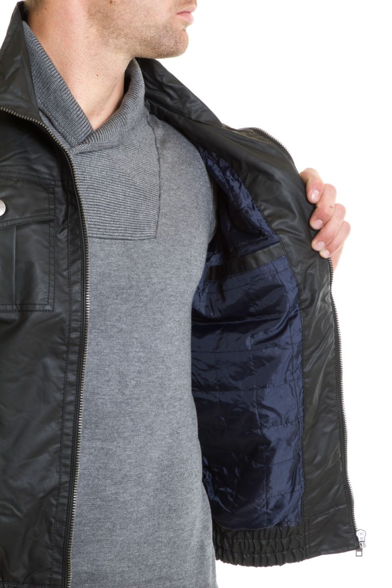 Blouson Homme Kaporal CYOTO BLACK - Cuir-city.com