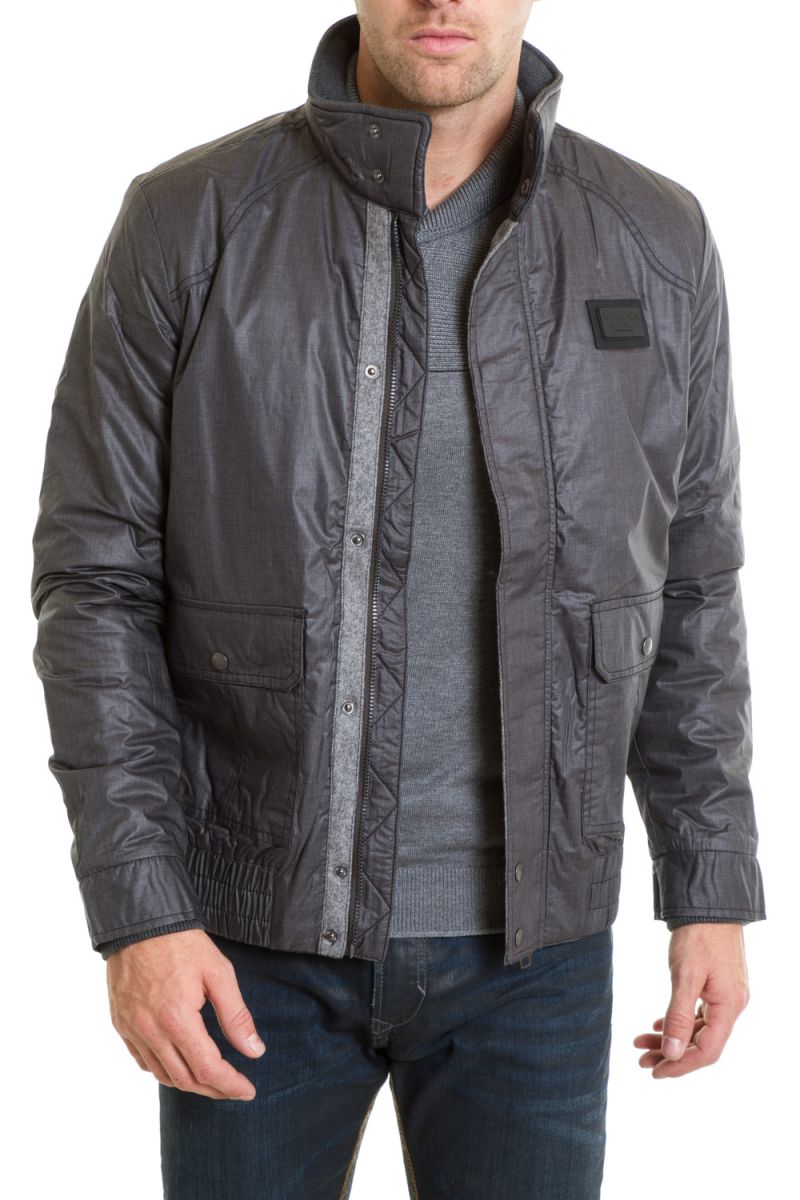 Blouson Homme Kaporal EBBA H14 DARKG - Cuir-city.com