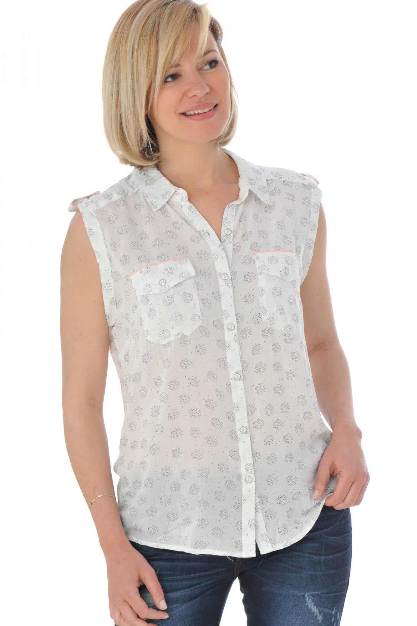 Camisa Mujeres Kaporal RUDY OFF WHITE  — vista 1