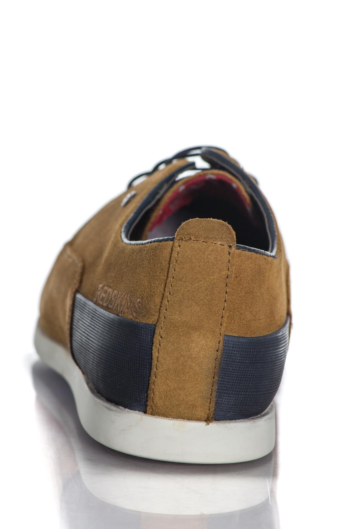 Scarpe Stringate Uomo Redskins MISTRAL COGNAC MARINE — vista 6