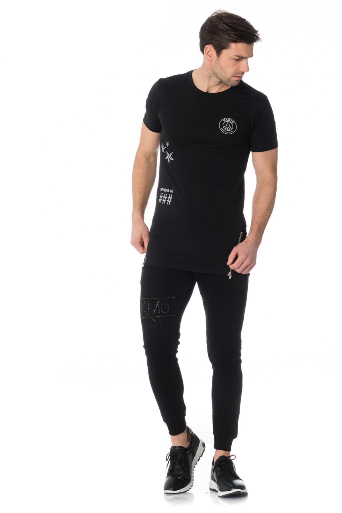 Camiseta Niño Paris Saint Germain D JUNIOR SOUTIO NOIR — vista 4