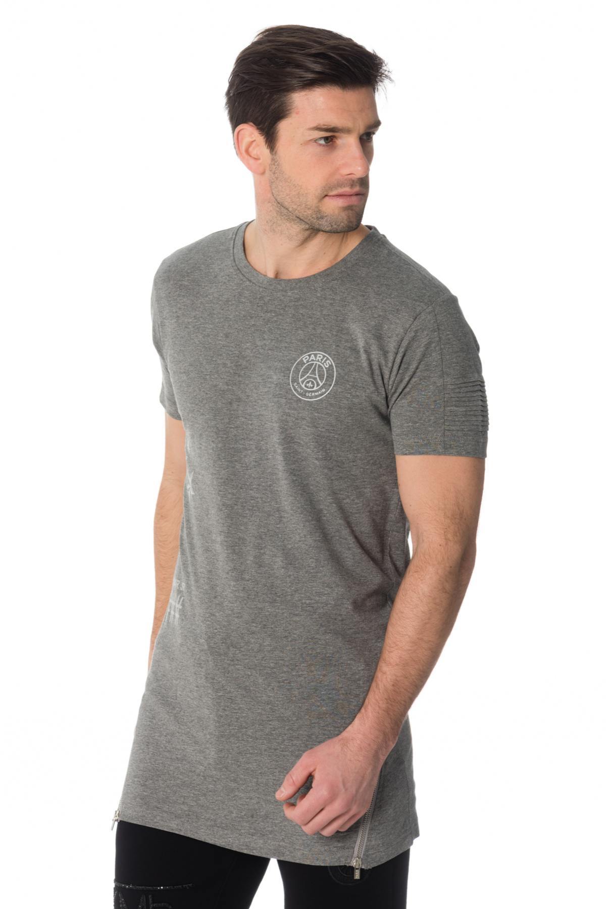 T-shirt Bambino Paris Saint Germain D JUNIOR SOUTIO GRIS — vista 3