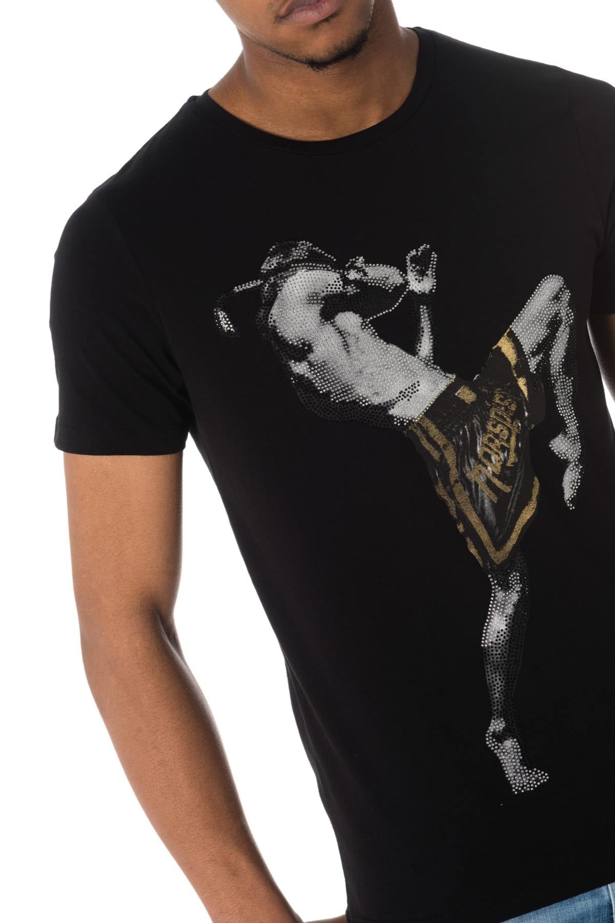 Camiseta Hombre Horspist KICK M500 BLACK — vista 5