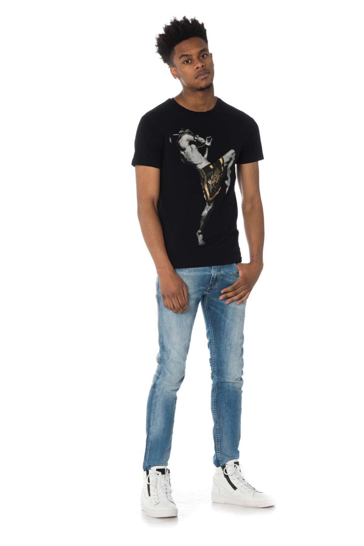 Camiseta Hombre Horspist KICK M500 BLACK — vista 2