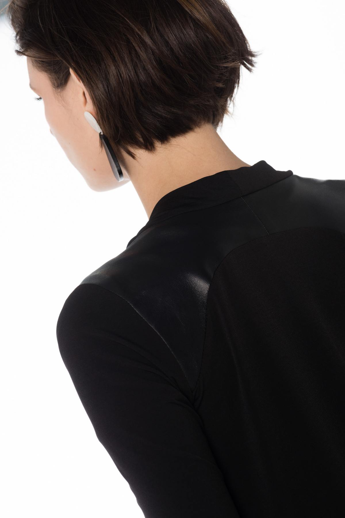 Gilet Donna Pellessimo SONIA VISCOSE/AG NOIR — vista 5