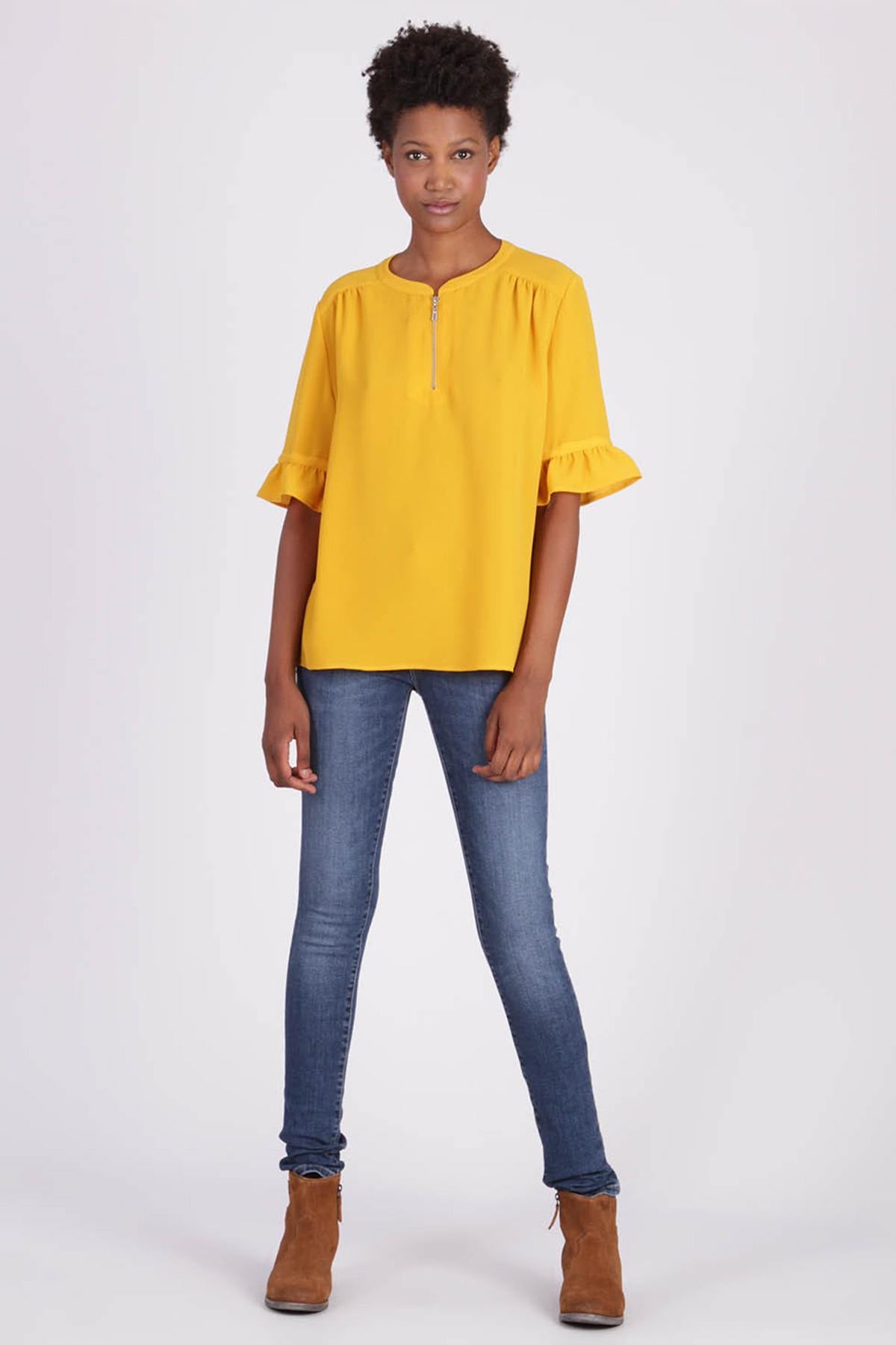 T-shirt Donna Kaporal DEVYS COLZA — vista 2