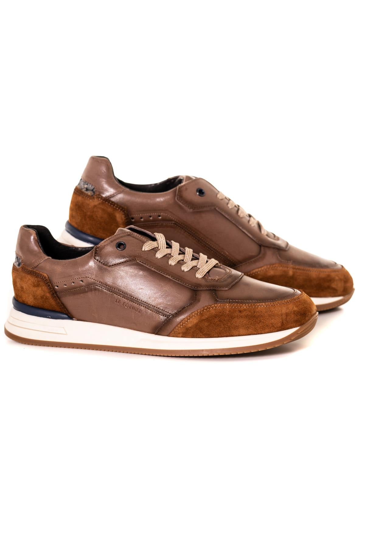 Herren Ledersneakers Le Formier MARIUS CAMEL — Ansicht 1