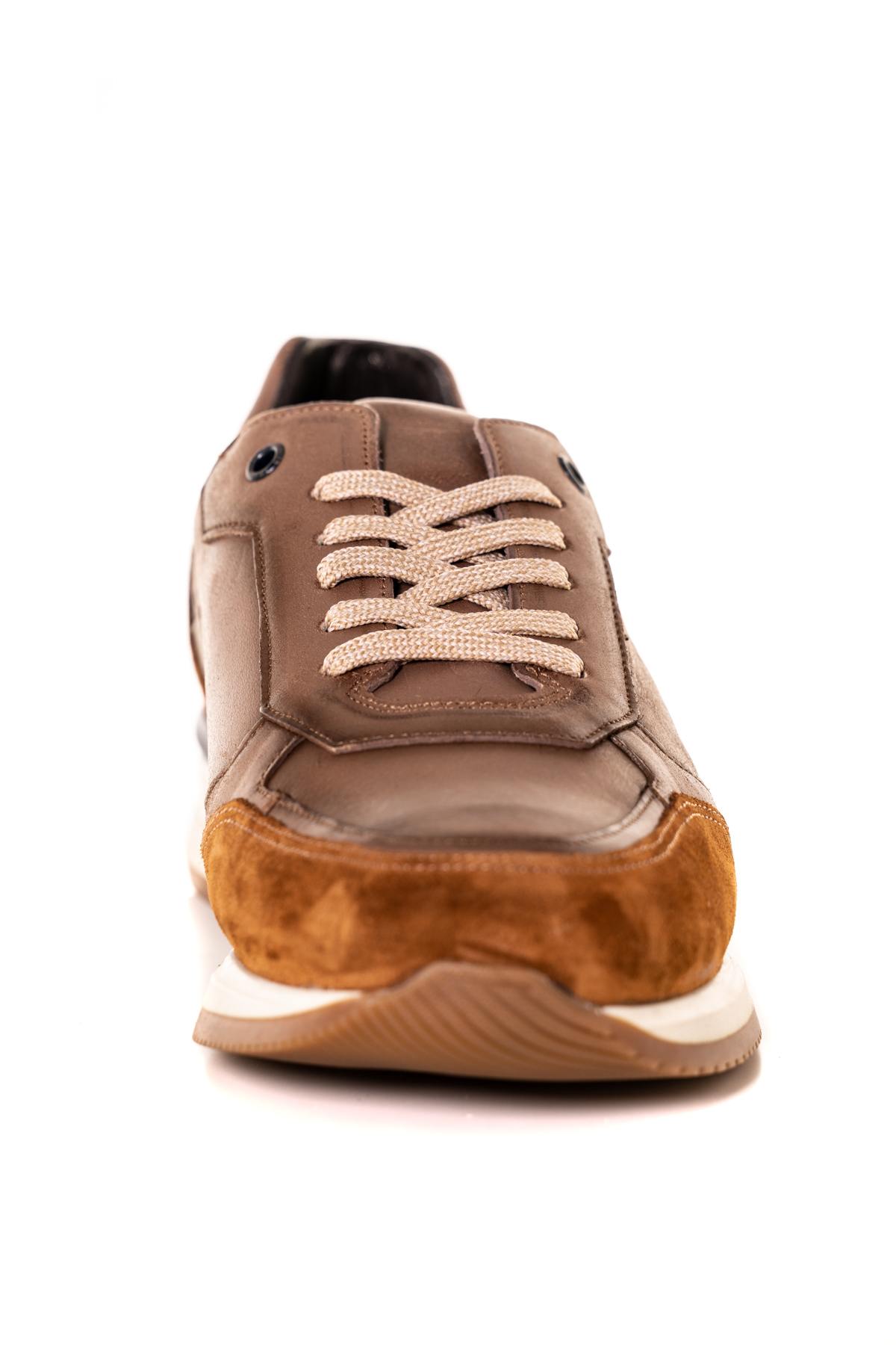 Herren Ledersneakers Le Formier MARIUS CAMEL — Ansicht 5
