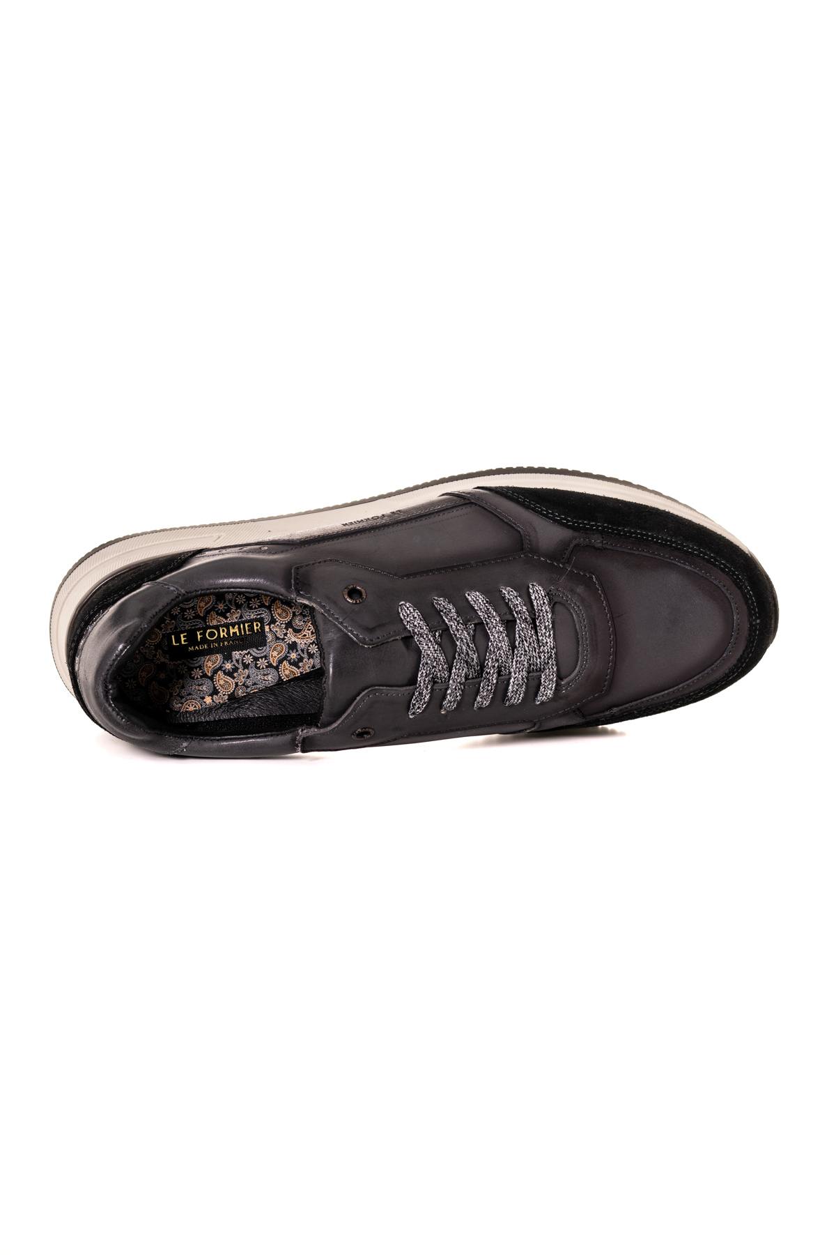 Zapatos De Piel Hombre Le Formier MARIUS ANTHRACITE — vista 3