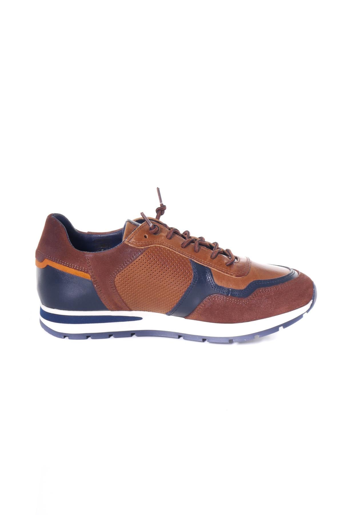 Zapatos De Piel Hombre Redskins STITCH2 COGNAC MARINE — vista 2