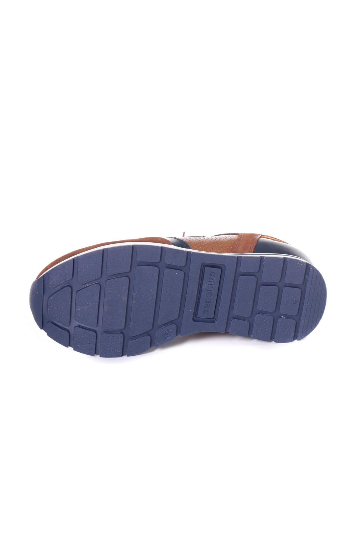 Zapatos De Piel Hombre Redskins STITCH2 COGNAC MARINE — vista 4