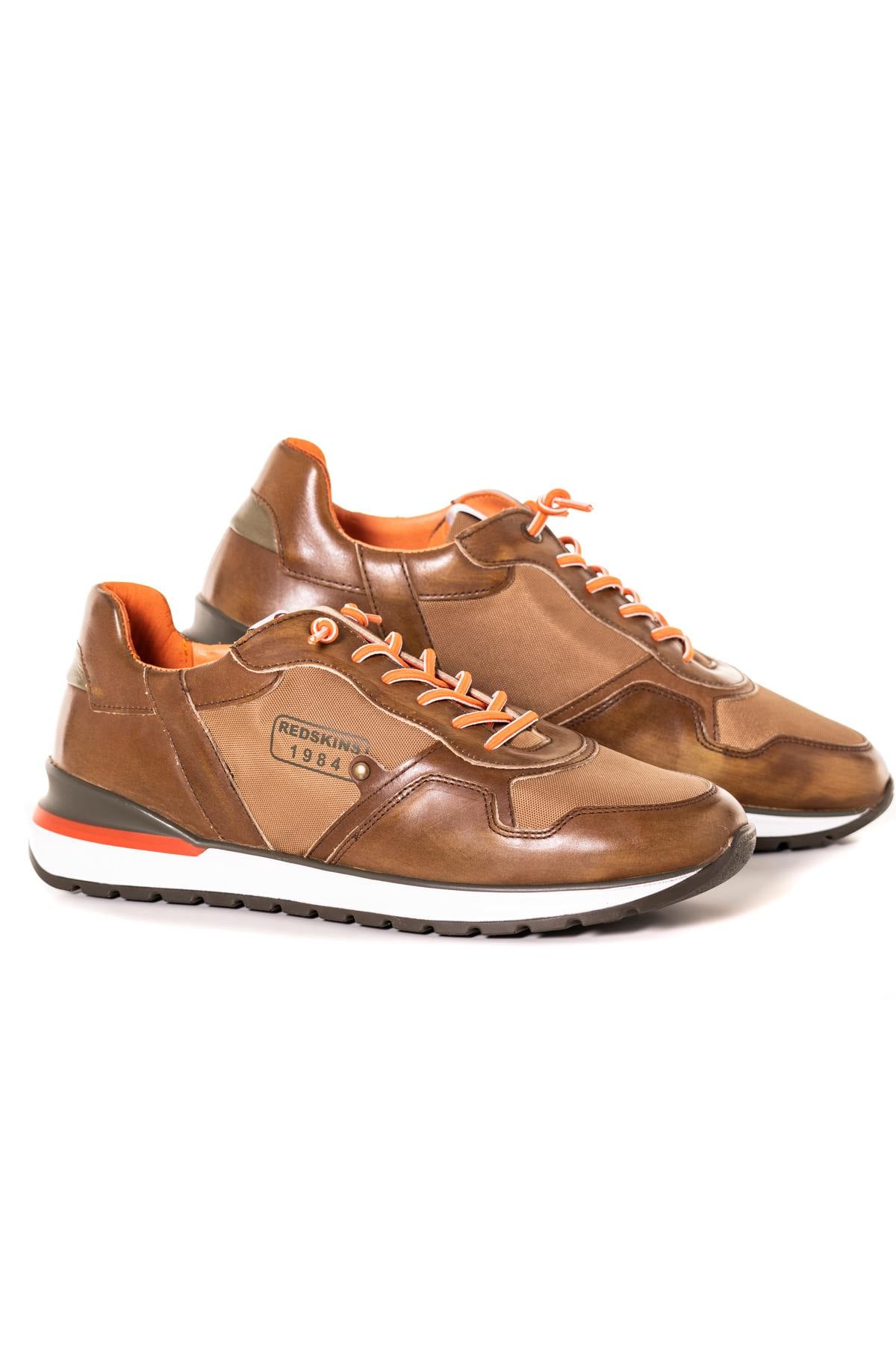 Zapatos De Piel Hombre Redskins PATRIOT CAMEL KAKI — vista 1