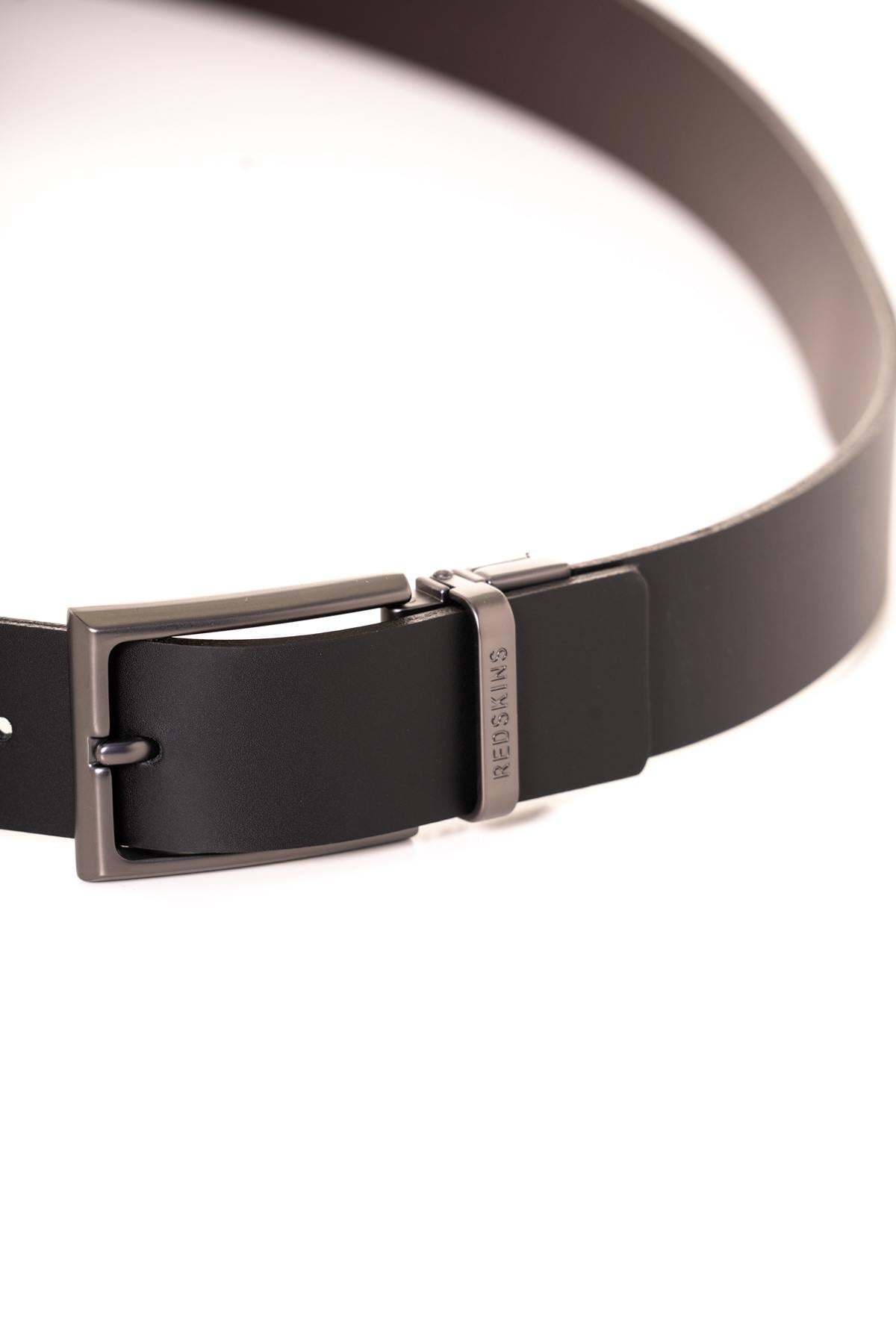 Herren Gürtel Redskins RED CLIPS NOIR/MARRON GT — Ansicht 2