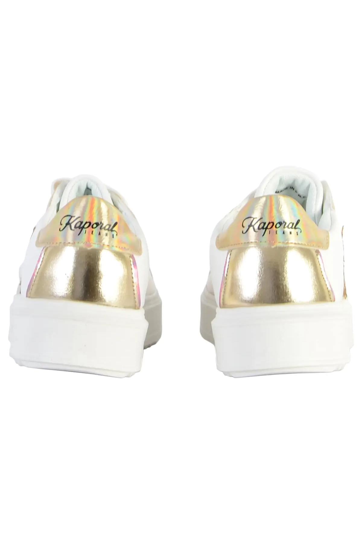 Damen Ledersneakers Kaporal Shoes HARLOW BLANC OR — Ansicht 4