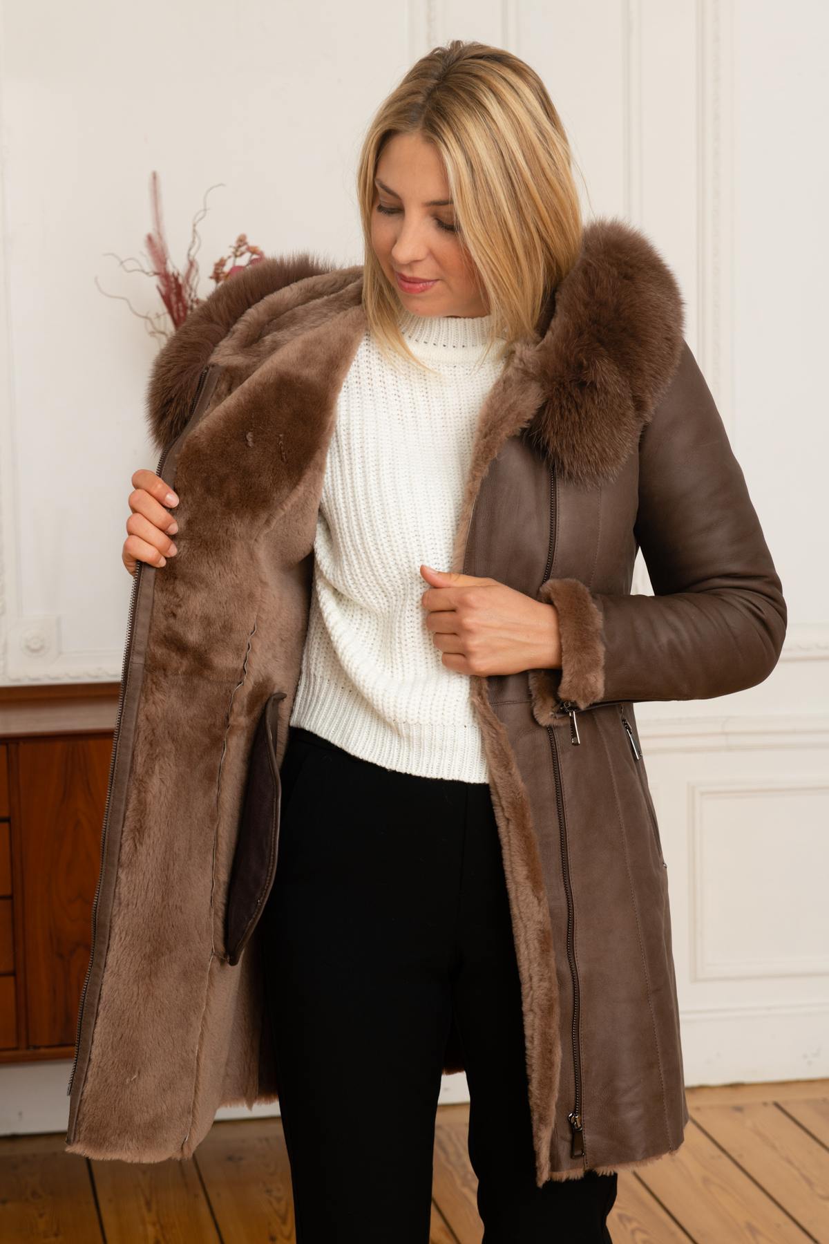 Damen Mantel Cityzen NAPOLI CHOCOLAT — Ansicht 3