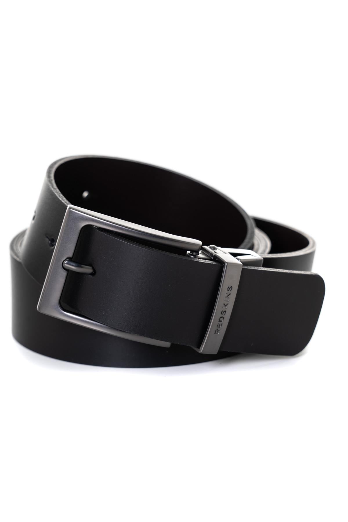 Herren Gürtel Redskins REDJACKY NOIR/MARRON — Ansicht 1