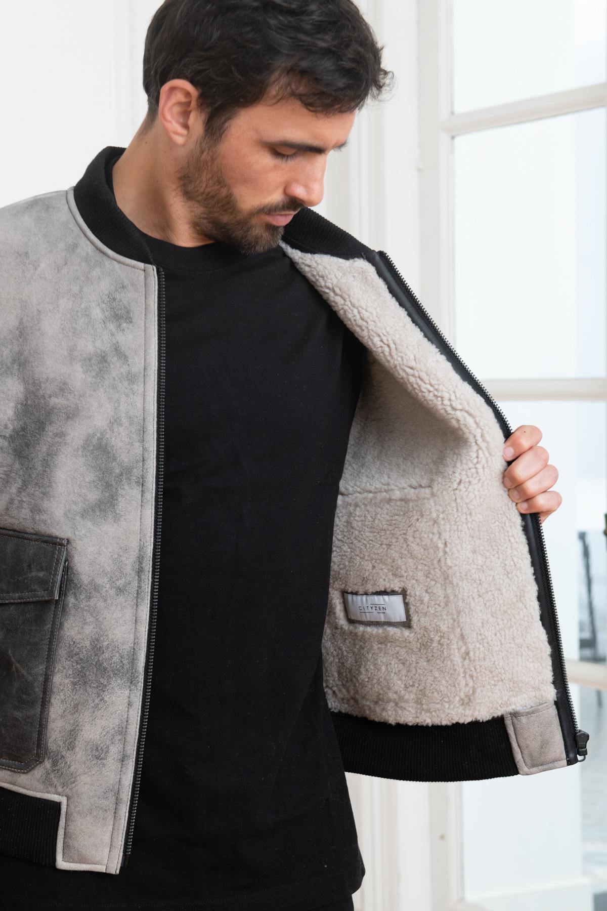 Blouson Homme Cityzen DUNDEE NATUREL — vue 5