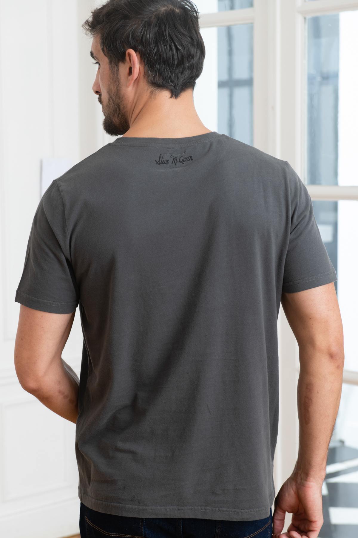 Herren T-shirt Steve Mcqueen MACHINE ASPHALTE — Ansicht 4