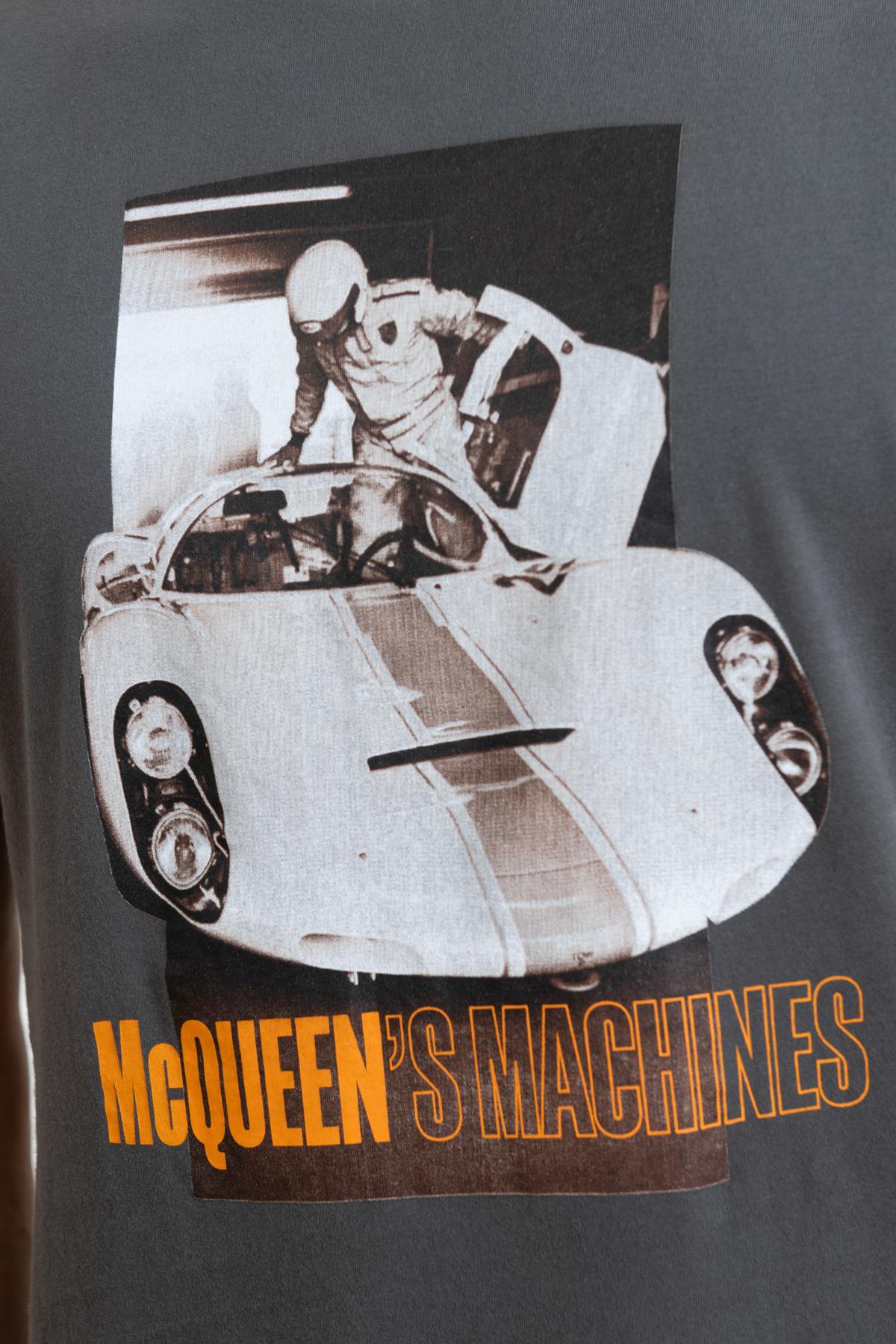 Herren T-shirt Steve Mcqueen MACHINE ASPHALTE — Ansicht 3